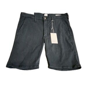 NWT EDWIN Endurance Mason Short Bermuda Slim Chino‎ in Navy Blue Sz 33 MSRP $118